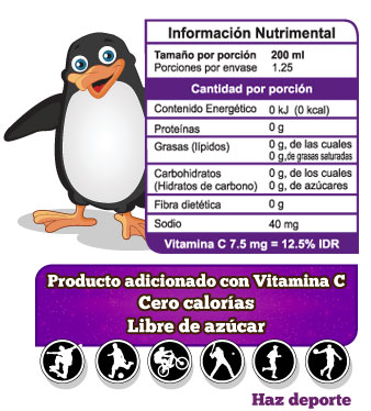 tabla nutrimental